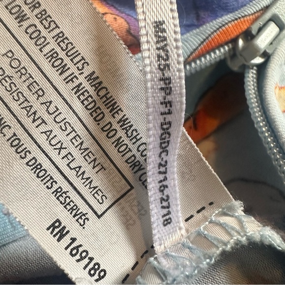 Posh Peanut Cloudco Bamboo One piece Care Bear and Cookie Monster 12-18 Mo - Picture 5 of 8